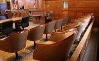 sala de tribunal